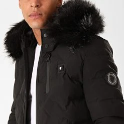 Bon marché ✨ Doudoune Chauffante Capuche Fourrure Val D'Isère Noir de Comme Des Loups 💯 -Comme Des Loups Soldes comme des loups 199609 VAL D ISERE BLACK FOUR BLACK 20191011T115033 04