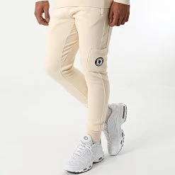 Vente flash 🎉 Ensemble De Survêtement Manhattan Beige de Comme Des Loups 🎉 -Comme Des Loups Soldes comme des loups 270091 MANHATTAN BEIGE 20210614T153414 04