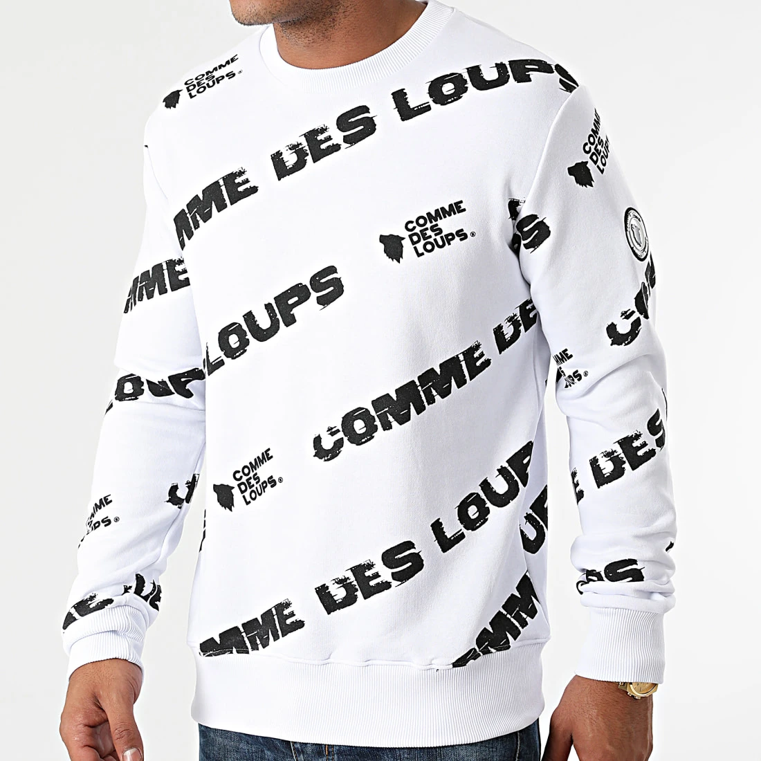 Coupon ✨ Sweat Crewneck Miami Blanc de Comme Des Loups ✨ 3 Coupon ✨ Sweat Crewneck Miami Blanc de Comme Des Loups ✨