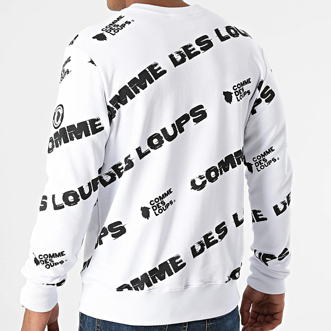 Coupon ✨ Sweat Crewneck Miami Blanc de Comme Des Loups ✨ 6 Coupon ✨ Sweat Crewneck Miami Blanc de Comme Des Loups ✨ – Image 4