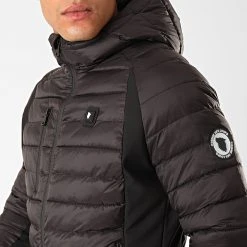 Top 10 ⭐ Doudoune Chauffante Capuche Meribel Premium Noir de Comme Des Loups 🎉 -Comme Des Loups Soldes comme des loups 278497 MERIBEL BATTERIE STAR CARBON BLACK 20210825T074448 04