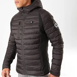 Top 10 ⭐ Doudoune Chauffante Capuche Meribel Premium Noir de Comme Des Loups 🎉