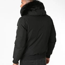 Meilleure vente ⌛ Parka Fourrure Chauffante Chicago Premium Noir de Comme Des Loups 😀 -Comme Des Loups Soldes comme des loups 278625 CHICAGO BATTERIE STAR BLACK FUR BLACK 20210810T160733 04