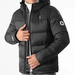 Top 10 🎁 Doudoune Chauffante Capuche Megeve Premium Noir de Comme Des Loups 🥰