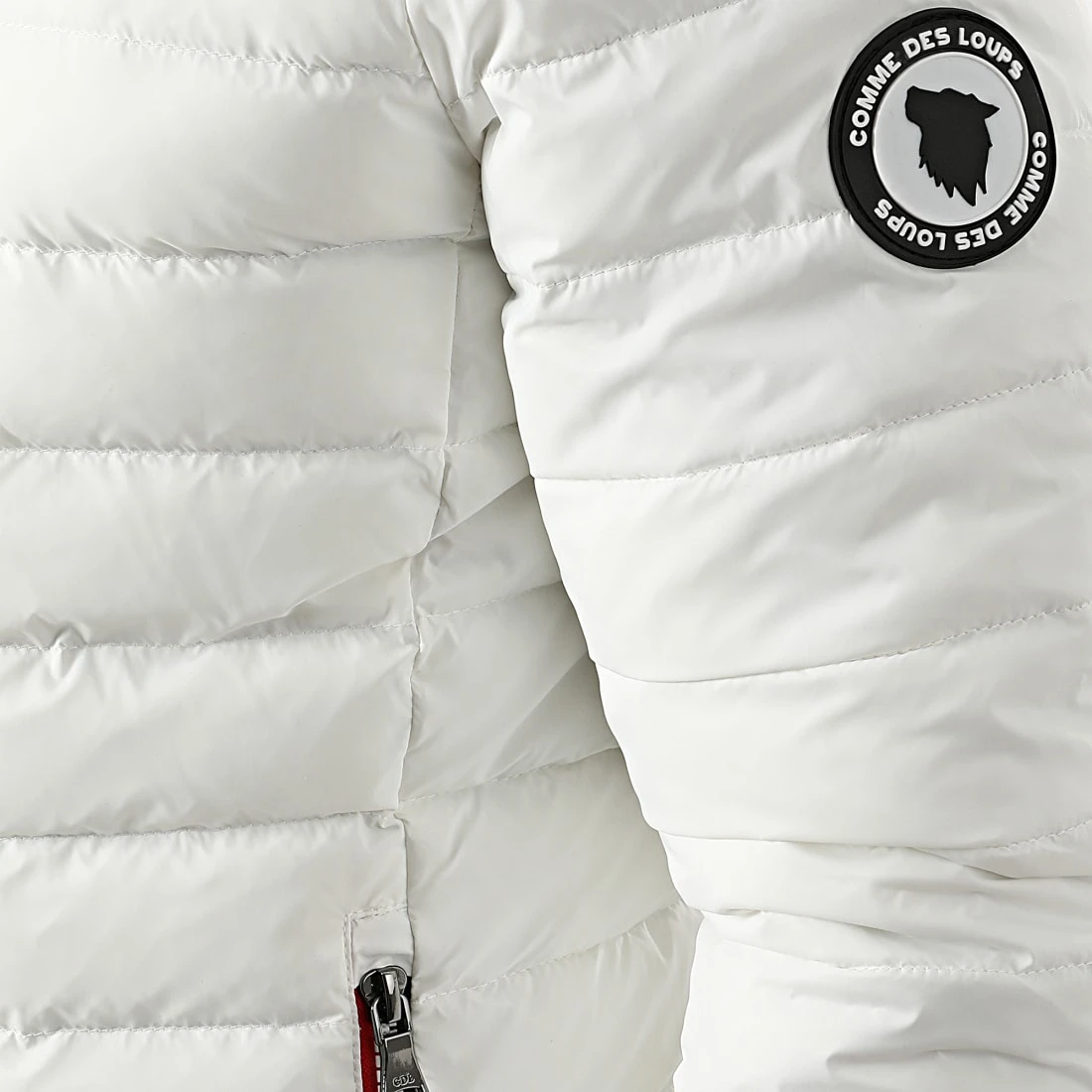 Meilleure vente 🔥 Doudoune Réversible Matelassée Rome Blanc Noir de Comme Des Loups 🌟 5 Meilleure vente 🔥 Doudoune Réversible Matelassée Rome Blanc Noir de Comme Des Loups 🌟 – Image 3