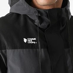 Promo 😀 Ensemble De Survêtement Harlem Gris Anthracite de Comme Des Loups ⭐ -Comme Des Loups Soldes comme des loups 292087 HARLEM GREY BLACK 20211119T144511 03
