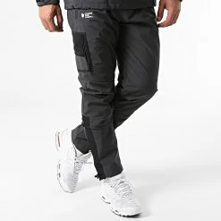 Promo 😀 Ensemble De Survêtement Harlem Gris Anthracite de Comme Des Loups ⭐ -Comme Des Loups Soldes comme des loups 292087 HARLEM GREY BLACK 20211119T144513 04