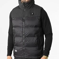 Budget ✔️ Doudoune Sans Manches Chauffante Lisbonne Noir de Comme Des Loups 🧨