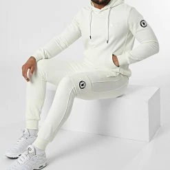 Meilleur prix 😉 Ensemble De Survêtement Manhattan Vert Pistache de Comme Des Loups ✔️