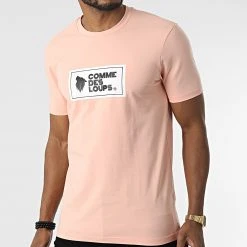 Meilleure vente ⭐ Tee Shirt Genova Rose de Comme Des Loups 🥰
