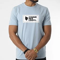 Remise 😉 Tee Shirt Genova Bleu Clair de Comme Des Loups 😍 8 Remise 😉 Tee Shirt Genova Bleu Clair de Comme Des Loups 😍 -Comme Des Loups Soldes comme des loups 317045 GENOVA BLEU 20220509T143352 03
