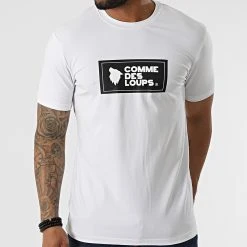 Sortie 🤩 Tee Shirt Genova Blanc de Comme Des Loups ⭐ -Comme Des Loups Soldes comme des loups 317046 GENOVA WHITE 20220505T155247 03