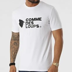Tout neuf ⌛ Tee Shirt Rio Blanc de Comme Des Loups 👍