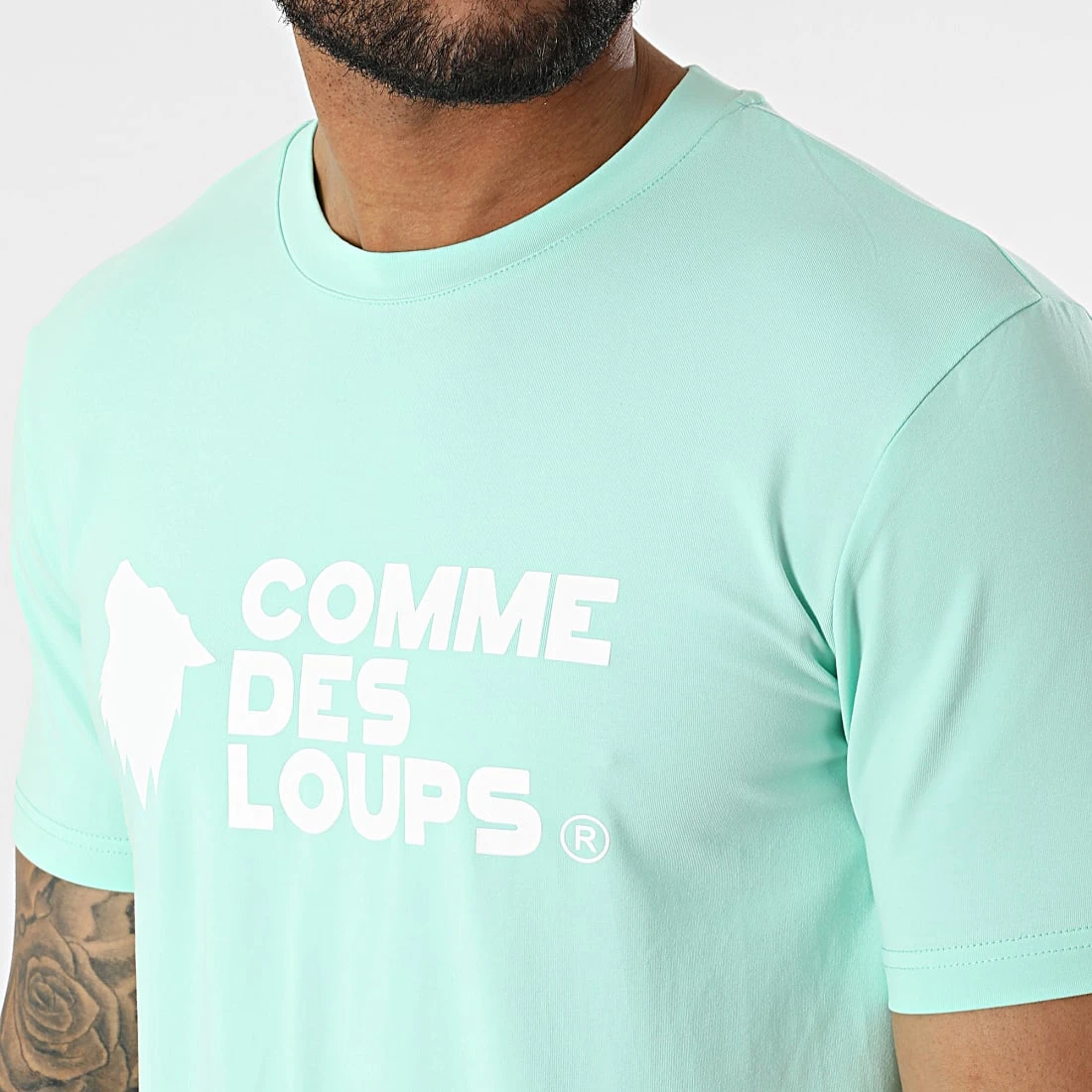 Vente flash ⭐ Tee 🧨 Shirt Rio Turquoise de Comme Des Loups 💯 4 Vente flash ⭐ Tee 🧨 Shirt Rio Turquoise de Comme Des Loups 💯 – Image 2