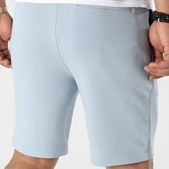 Grosses soldes ✨ Short Jogging Amalfi Bleu Clair de Comme Des Loups 🔥 -Comme Des Loups Soldes comme des loups 317078 SHORT AMALFI BLEU 20220502T161606 04