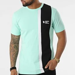 Le moins cher ⭐ Tee Shirt Amalfi Turquoise de Comme Des Loups 💯 -Comme Des Loups Soldes comme des loups 317112 TSHIRT AMALFI VERT 20220505T160156 03