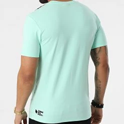 Le moins cher ⭐ Tee Shirt Amalfi Turquoise de Comme Des Loups 💯 -Comme Des Loups Soldes comme des loups 317112 TSHIRT AMALFI VERT 20220505T160158 04