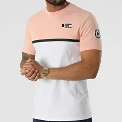 Vente flash 🥰 Tee Shirt Manhattan2 Blanc Rose de Comme Des Loups 🥰 -Comme Des Loups Soldes comme des loups 317117 TSHIRT MANHATTAN2 PINK WHITE 20220505T155528 03