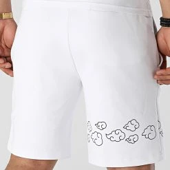 Meilleure affaire ✔️ Short Jogging Naruto Akatsuki 001 Blanc de Comme Des Loups 👏 -Comme Des Loups Soldes comme des loups 319786 SHORT AKATSUKI 001 WHITE 20220519T140138 04