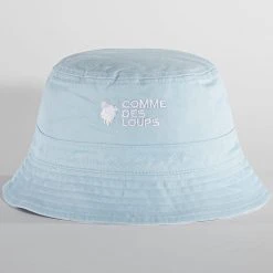 Grosses soldes 👏 Bob Réversible Logo Blanc Bleu Clair de Comme Des Loups 🔔 -Comme Des Loups Soldes comme des loups 319789 BOB BLUE WHITE 20220518T154600 02
