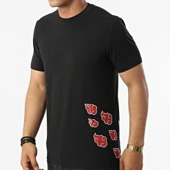 Coupon ✔️ Tee 😉 Shirt Naruto Akatsuki 005 Noir de Comme Des Loups ✨