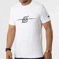 Top 10 ❤️ Tee Shirt Naruto 008 Blanc de Comme Des Loups 👏