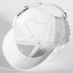 Meilleur prix ⌛ Casquette Naruto Akatsuki 003 Blanc Noir de Comme Des Loups 🌟 -Comme Des Loups Soldes comme des loups 321013 CAP AKATSUKI 003 BLANC NOIR 20220519T153623 04
