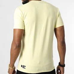 Bon marché 🧨 Tee Shirt Amalfi Jaune de Comme Des Loups ✨ -Comme Des Loups Soldes comme des loups 323833 TSHIRT AMALFI YELLOW 20220620T154421 04