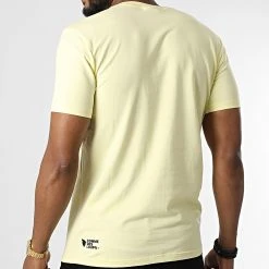 Bon marché 🎉 Tee 😀 Shirt Genova Jaune de Comme Des Loups ⌛ -Comme Des Loups Soldes comme des loups 324382 TSHIRT GENOVA JAUNE 20220620T160704 04