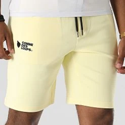 Nouveau 🌟 Short Jogging Manhattan 2 Jaune de Comme Des Loups 😀 -Comme Des Loups Soldes comme des loups 324384 SHORT MANHATTAN2 JAUNE 20221103T121731 05