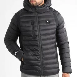 Meilleure affaire ⌛ Doudoune Chauffante Capuche Meribel Noir de Comme Des Loups ⭐ -Comme Des Loups Soldes comme des loups 328472 MERIBEL BLACK 20220720T110346 03