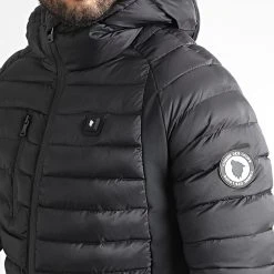 Meilleure affaire ⌛ Doudoune Chauffante Capuche Meribel Noir de Comme Des Loups ⭐ -Comme Des Loups Soldes comme des loups 328472 MERIBEL BLACK 20220720T110348 04