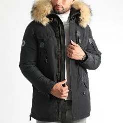 Les meilleures critiques de 🎉 Parka Chauffante Copenhagen Noir Beige de Comme Des Loups 🔥