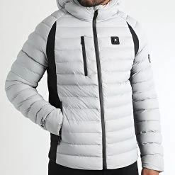 Budget 😀 Doudoune Chauffante Capuche Meribel Premium Gris de Comme Des Loups 🤩 -Comme Des Loups Soldes comme des loups 328484 MERIBEL NUAGE 20220720T110547 03