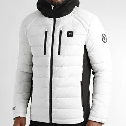 Coupon 🌟 Doudoune Chauffante Capuche Mont Blanc Blanc de Comme Des Loups ✨