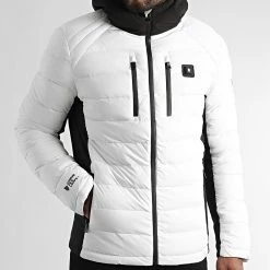 Coupon 🌟 Doudoune Chauffante Capuche Mont Blanc Blanc de Comme Des Loups ✨ -Comme Des Loups Soldes comme des loups 328595 MONTBLANC CARBON WHITE 20220720T112649 03