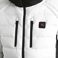 Coupon 🌟 Doudoune Chauffante Capuche Mont Blanc Blanc de Comme Des Loups ✨ -Comme Des Loups Soldes comme des loups 328595 MONTBLANC CARBON WHITE 20220720T112650 04