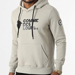 Tout neuf ⌛ Sweat Capuche Rio Gris de Comme Des Loups ✔️