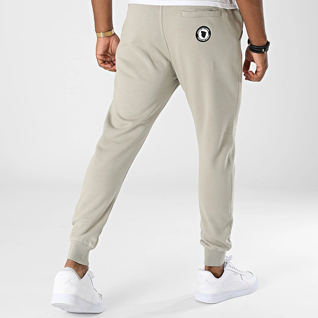 Vente flash ❤️ Pantalon Jogging Ville Taupe de Comme Des Loups 🎁 6 Vente flash ❤️ Pantalon Jogging Ville Taupe de Comme Des Loups 🎁 – Image 4