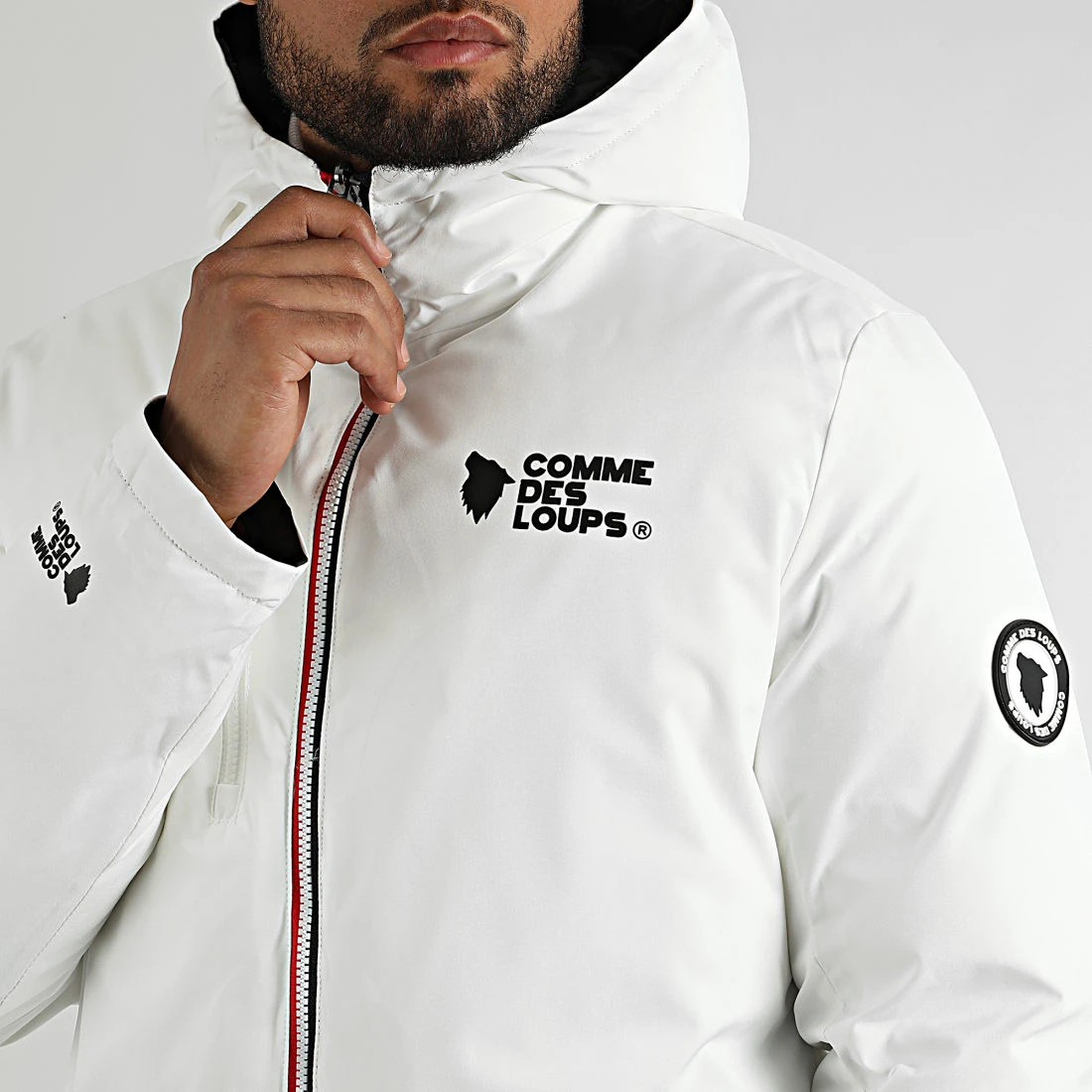 Nouveau 🎁 Doudoune Réversible A Capuche Siberie Noir Blanc de Comme Des Loups 🤩 5 Nouveau 🎁 Doudoune Réversible A Capuche Siberie Noir Blanc de Comme Des Loups 🤩 – Image 3