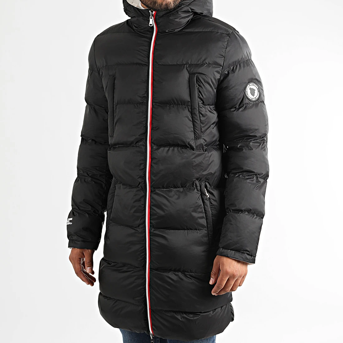 Nouveau 🎁 Doudoune Réversible A Capuche Siberie Noir Blanc de Comme Des Loups 🤩 3 Nouveau 🎁 Doudoune Réversible A Capuche Siberie Noir Blanc de Comme Des Loups 🤩