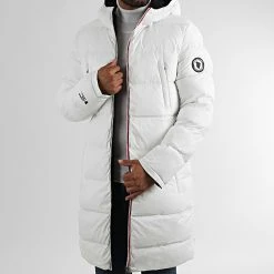 Meilleur prix ⌛ Doudoune Réversible A Capuche Siberie Blanc Noir de Comme Des Loups 🎁