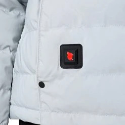 Nouveau 🧨 Doudoune Capuche Fourrure Chauffante Femme Budapest Gris Noir de Comme Des Loups 👍 -Comme Des Loups Soldes comme des loups 333029 BUDAPEST NUAGE FOUR BLACK 20220901T101241 04