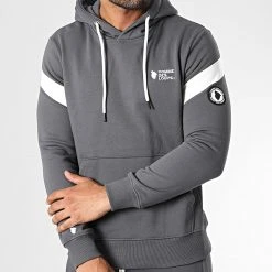 Meilleure vente ⭐ Ensemble De Survetement Manhattan 3 Gris Anthracite de Comme Des Loups ⌛ -Comme Des Loups Soldes comme des loups 336234 MANHATTAN3 GRIS FUMEE 20220915T145449 03