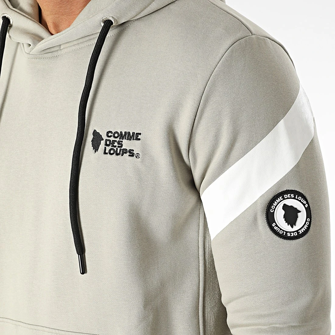Grosses soldes 🛒 Ensemble De Survetement Manhattan 3 Gris Beige de Comme Des Loups ⌛ 4 Grosses soldes 🛒 Ensemble De Survetement Manhattan 3 Gris Beige de Comme Des Loups ⌛ – Image 2
