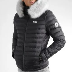 De gros 😀 Doudoune Capuche Fourrure Liverpool Noir Gris de Comme Des Loups 🥰 8 De gros 😀 Doudoune Capuche Fourrure Liverpool Noir Gris de Comme Des Loups 🥰 -Comme Des Loups Soldes comme des loups 339120 LIVERPOOL BLACK FOUR GRIS 20220930T153910 03