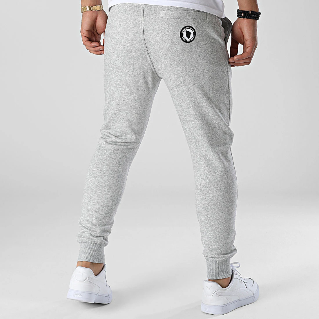 Promo ✔️ Pantalon Jogging Ville Gris Chiné de Comme Des Loups ⭐ 6 Promo ✔️ Pantalon Jogging Ville Gris Chiné de Comme Des Loups ⭐ – Image 4