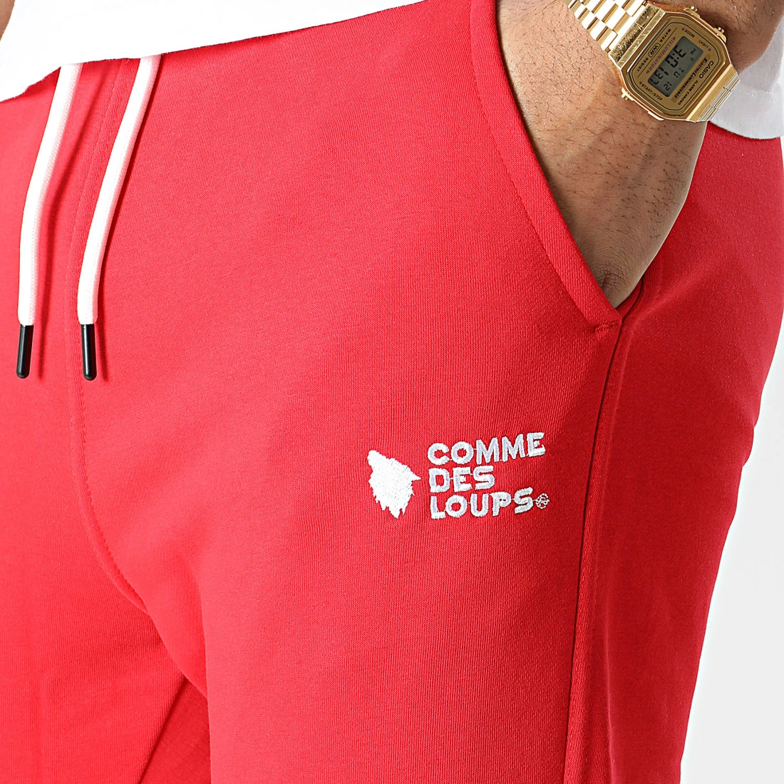 Le moins cher ⭐ Pantalon Jogging Ville Rouge de Comme Des Loups 🎉 4 Le moins cher ⭐ Pantalon Jogging Ville Rouge de Comme Des Loups 🎉 – Image 2