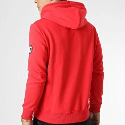 Remise 😉 Sweat Capuche Rio Rouge de Comme Des Loups ⌛ -Comme Des Loups Soldes comme des loups 340689 SWEAT RIO ROUGE 20221028T115027 04