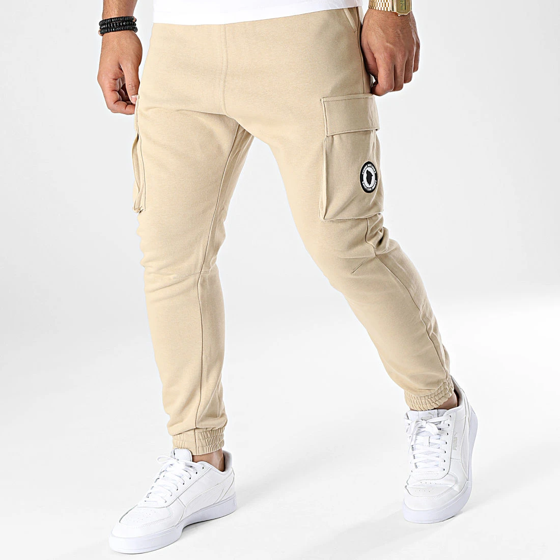 Promo ✨ Pantalon Jogging Mexico Beige de Comme Des Loups 👏 3 Promo ✨ Pantalon Jogging Mexico Beige de Comme Des Loups 👏